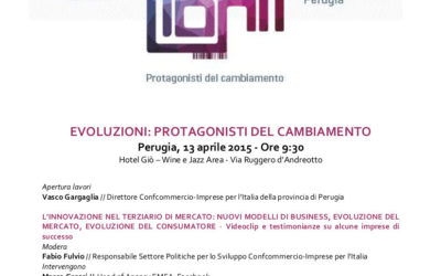 Evoluzioni: protagonisti del cambiamento – 13 aprile