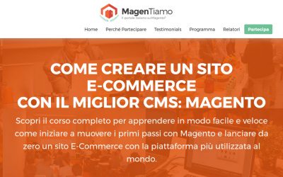 Corso Magento Magentiamo – Roma 30-31 Marzo 2017